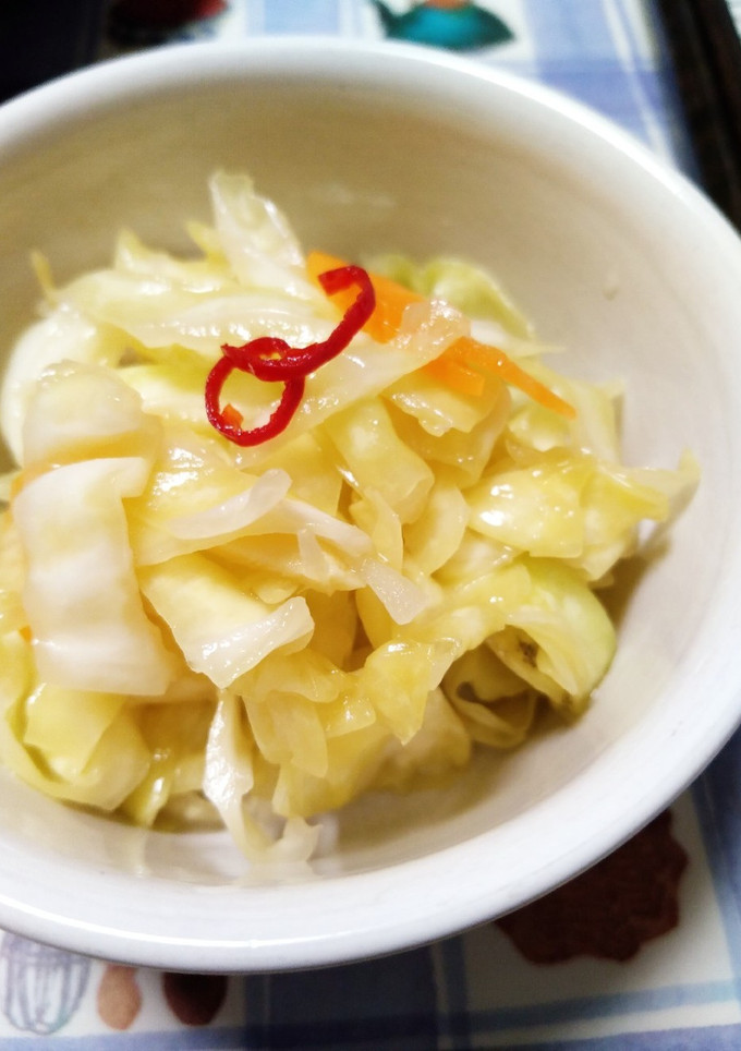 中華風　キャベツの和え物-レシピのメイン写真