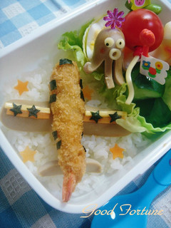 キャラ弁☆簡単 飛行機弁当♪-レシピのメイン写真