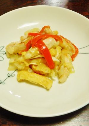 鶏むね肉のレモン味野菜炒め・ヘルシー簡単-レシピのメイン写真