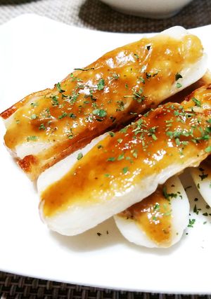 ちくわの味噌マヨ焼き-レシピのメイン写真