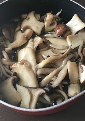 キノコのアヒージョ-レシピのメイン写真