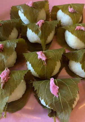 白い桜餅-レシピのメイン写真