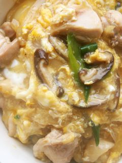 椎茸たっぷり!親子丼♪椎茸香る♡-レシピのメイン写真