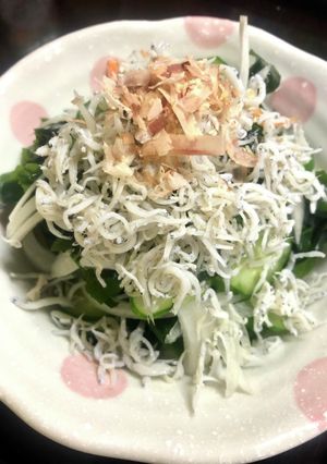 きゅうりとワカメのシラスのっけサラダ-レシピのメイン写真