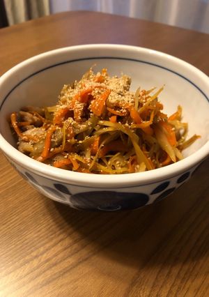 ご飯がすすむきんぴらゴボウ-レシピのメイン写真