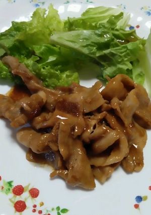 簡単豚のしょうが焼き☆-レシピのメイン写真