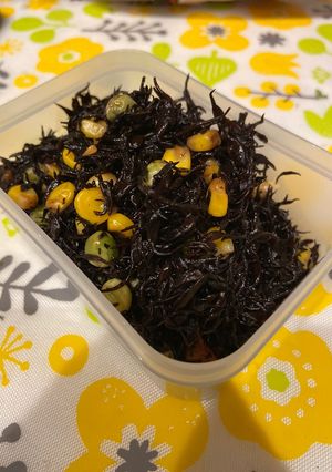 レンジでひじき煮-レシピのメイン写真