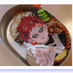 รูปของ キャラ弁『ナルト疾風伝☆我愛羅』