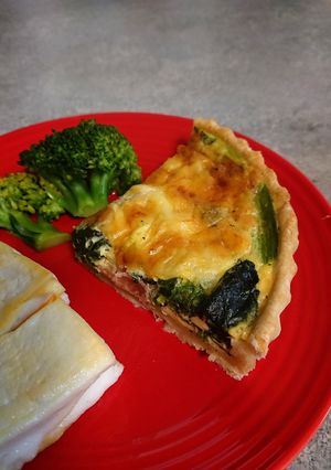 キッシュ☆卵・バターなし・袋で簡単☆-レシピのメイン写真
