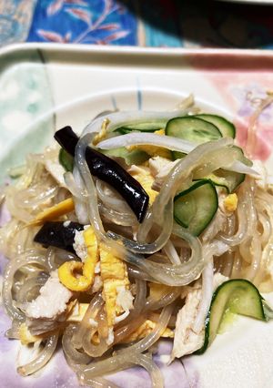 定番！春雨サラダ-レシピのメイン写真