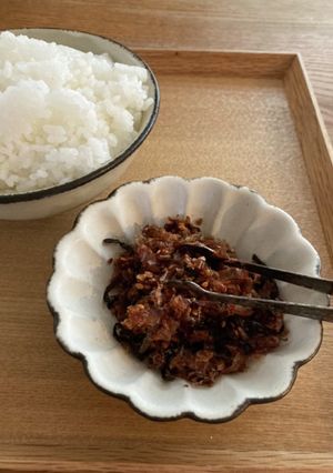 カンタン混ぜるだけ！かつおぶしの佃煮風-レシピのメイン写真