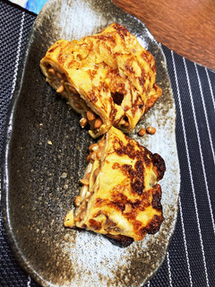 これは美味いぞ!納豆を巻いた卵焼き-レシピのメイン写真