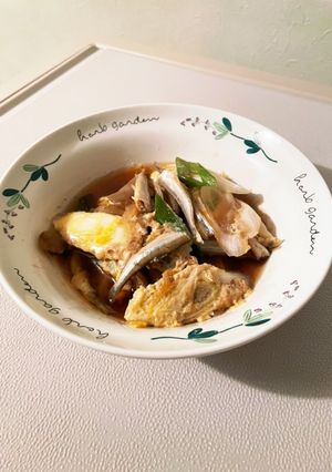 ワカサギ（チカ）柳川鍋-レシピのメイン写真