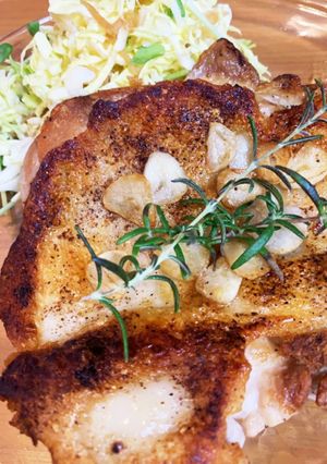 簡単絶品☆パリパリ皮のチキンソテー-レシピのメイン写真
