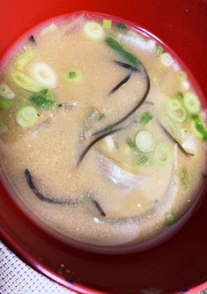 簡単アラメの味噌汁-レシピのメイン写真