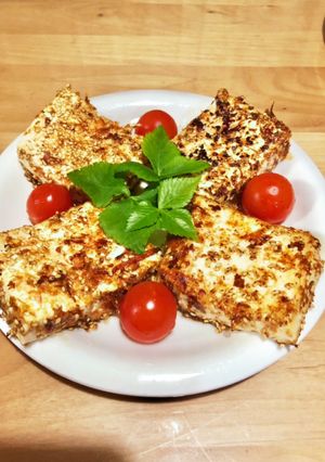 豆腐の胡麻とおかか焼き-レシピのメイン写真