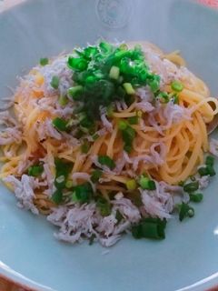 しらすの和風ペペロンチーノ-レシピのメイン写真