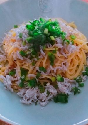 しらすの和風ペペロンチーノ-レシピのメイン写真