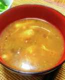 なめこときのこのとろとろ味噌汁