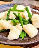 これだけで店の味！イカとニンニクの芽炒め