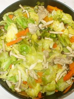 ホイコーロー風野菜炒め♪簡単-レシピのメイン写真