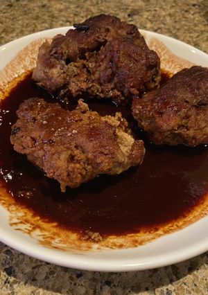 余った肉でハンバーグ-レシピのメイン写真
