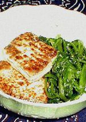 豆腐と春菊のだし醤油味-レシピのメイン写真