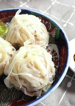 楽々焼売☆混ぜて皮を乗せるだけ-レシピのメイン写真