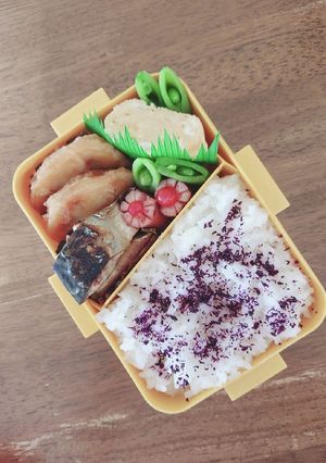サバの塩焼き弁当♪-レシピのメイン写真
