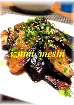 居酒屋風☆なすのしょうが焼き-レシピのメイン写真