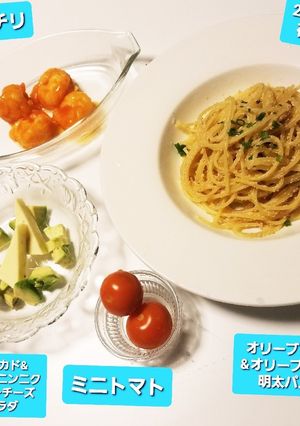 オリーブシードの明太パスタ♡美味♡-レシピのメイン写真