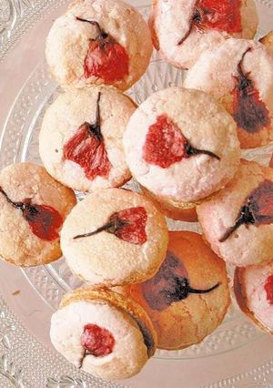 桜のダックワーズ-レシピのメイン写真