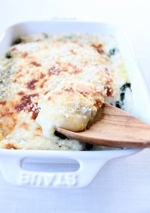 ずっと作っている【ほうれん草グラタン】-レシピのメイン写真