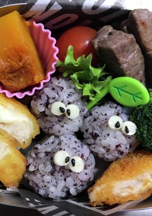 ぶどう★フルーツ★デコ弁★キャラ弁-レシピのメイン写真