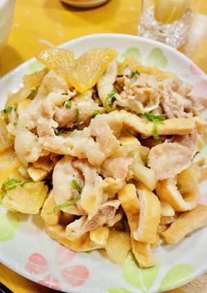 簡単スピードメイン♪大根と豚肉の煮物☆✨-レシピのメイン写真