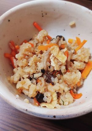 ★サバとキノコの炊き込みご飯★-レシピのメイン写真