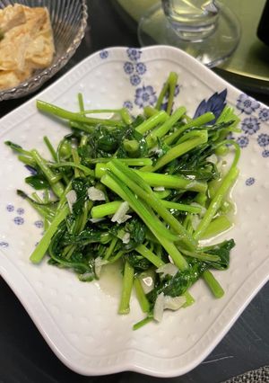 空芯菜のニンニク炒め-レシピのメイン写真