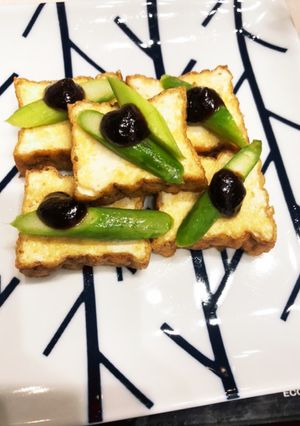 厚揚げの田楽味噌アスパラのせ-レシピのメイン写真