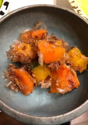 お弁当に！カボチャと人参のおかか炒め-レシピのメイン写真