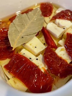 豆腐とドライトマトのカプレーゼ風-レシピのメイン写真