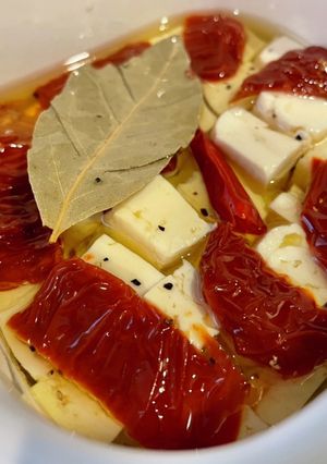 豆腐とドライトマトのカプレーゼ風-レシピのメイン写真