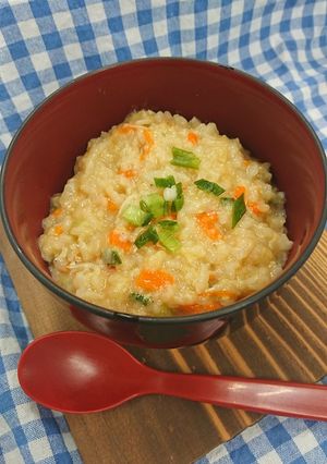 高齢者にも好まれる。簡単!炊飯器でおじや-レシピのメイン写真