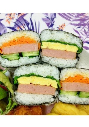 スパムおにぎらず〜-レシピのメイン写真