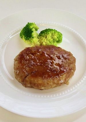 さつまいもの照り焼きハンバーグ-レシピのメイン写真