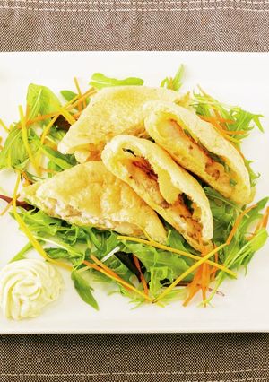 メギスの油揚げ焼き-レシピのメイン写真