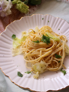 春キャベツ&アンチョビのスパゲッティ-レシピのメイン写真