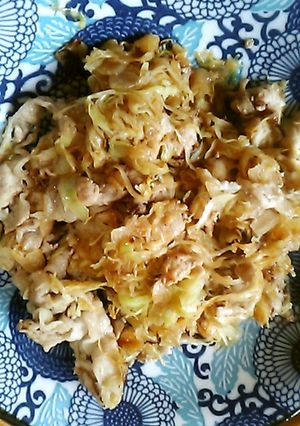 超薄切り豚スライスとキャベツのレモン味-レシピのメイン写真