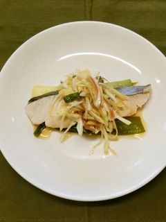 さわらの中華蒸し-レシピのメイン写真