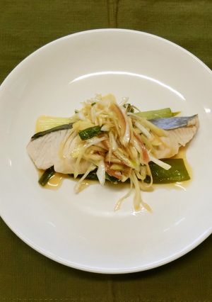 さわらの中華蒸し-レシピのメイン写真