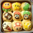 粘土のようなメロンパンのクッキー生地